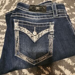 MISS ME BOOT CUT Blue Jeans